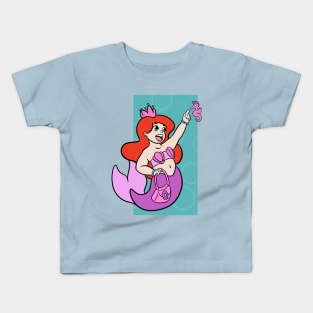 Little Mermaid Girl Kids T-Shirt